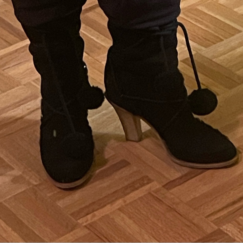 Dior Black Suede Boots BNB